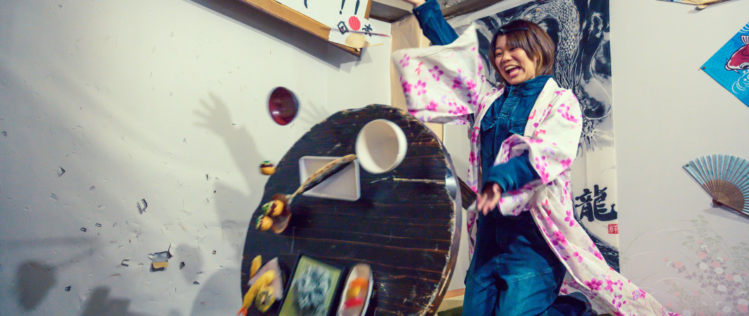 多彩なストレス発散アクティビティが揃う遊び場U2のエアガン射撃の遊び方